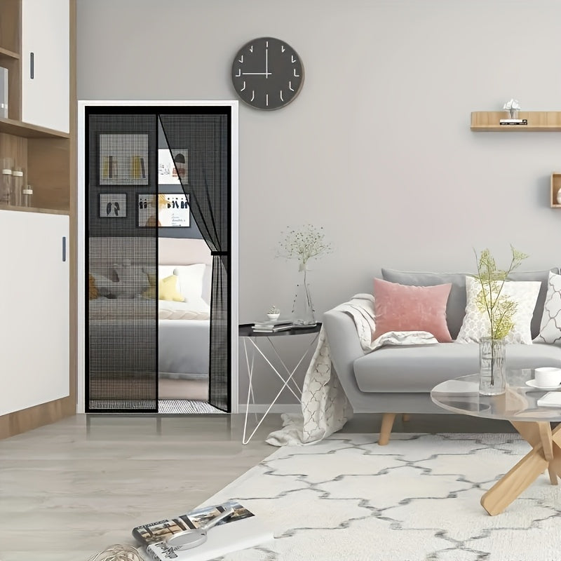 Uy yotoq xonasi yashash xonasi tarmoq ekran eshigi chivinlarni oldini oluvchi nafas oladigan hasharotlar to‘siqi