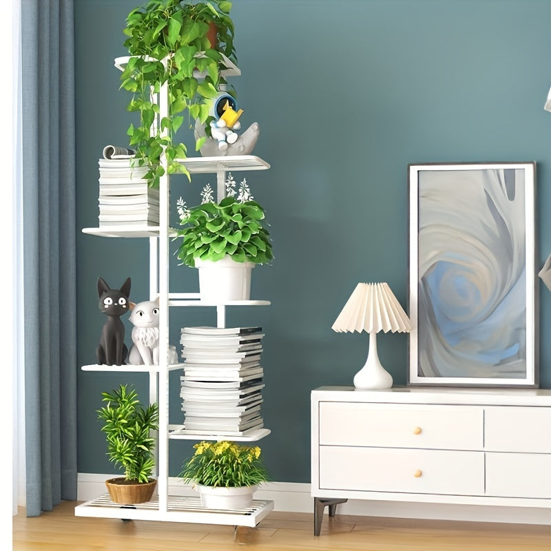 Metal Multi-Tier Plant Stand for Indoor Flowers and Plants