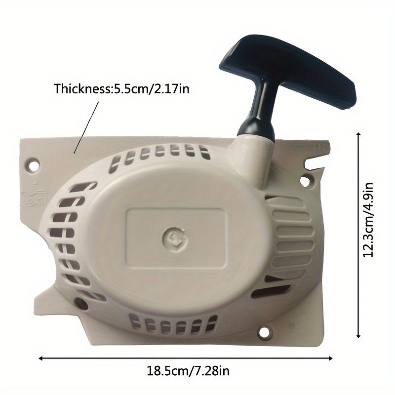 Plastic Chainsaw Starter Assembly for 4500/5200/5800 Engines Orange Black Handle