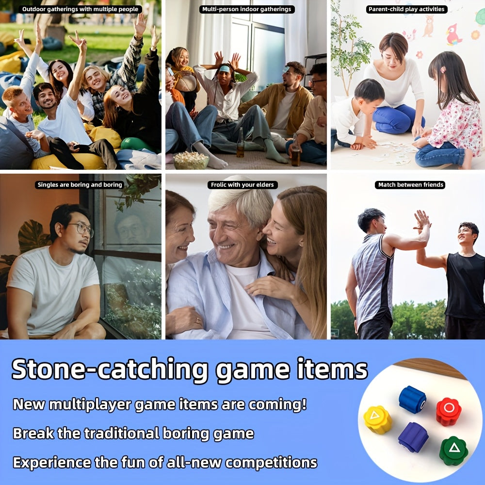 Paquete de 10 juguetes de PVC para coordinación mano-ojo para juegos de fiesta, juegos en familia y trabajo en equipo