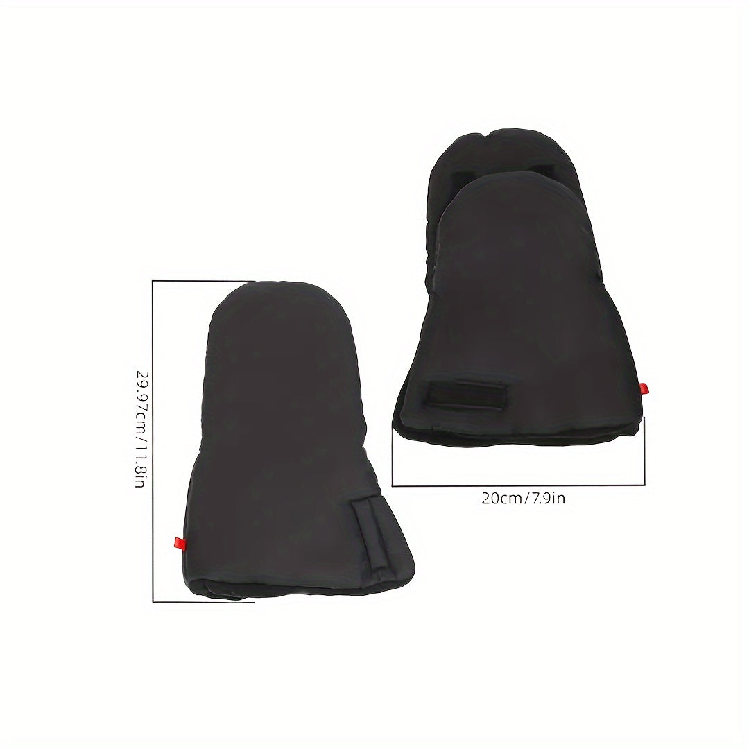 Insulated Waterproof Stroller Gloves for Children and Parents