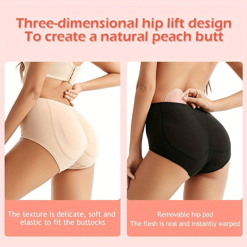 Women's Silicone Hip Pad Underwear Inserts for Buttocks Enhancement Lingerie Accessory