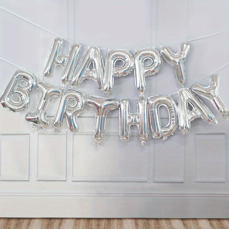 13-Piece Happy Birthday Letter Kit for Party Decorations 16-Inch