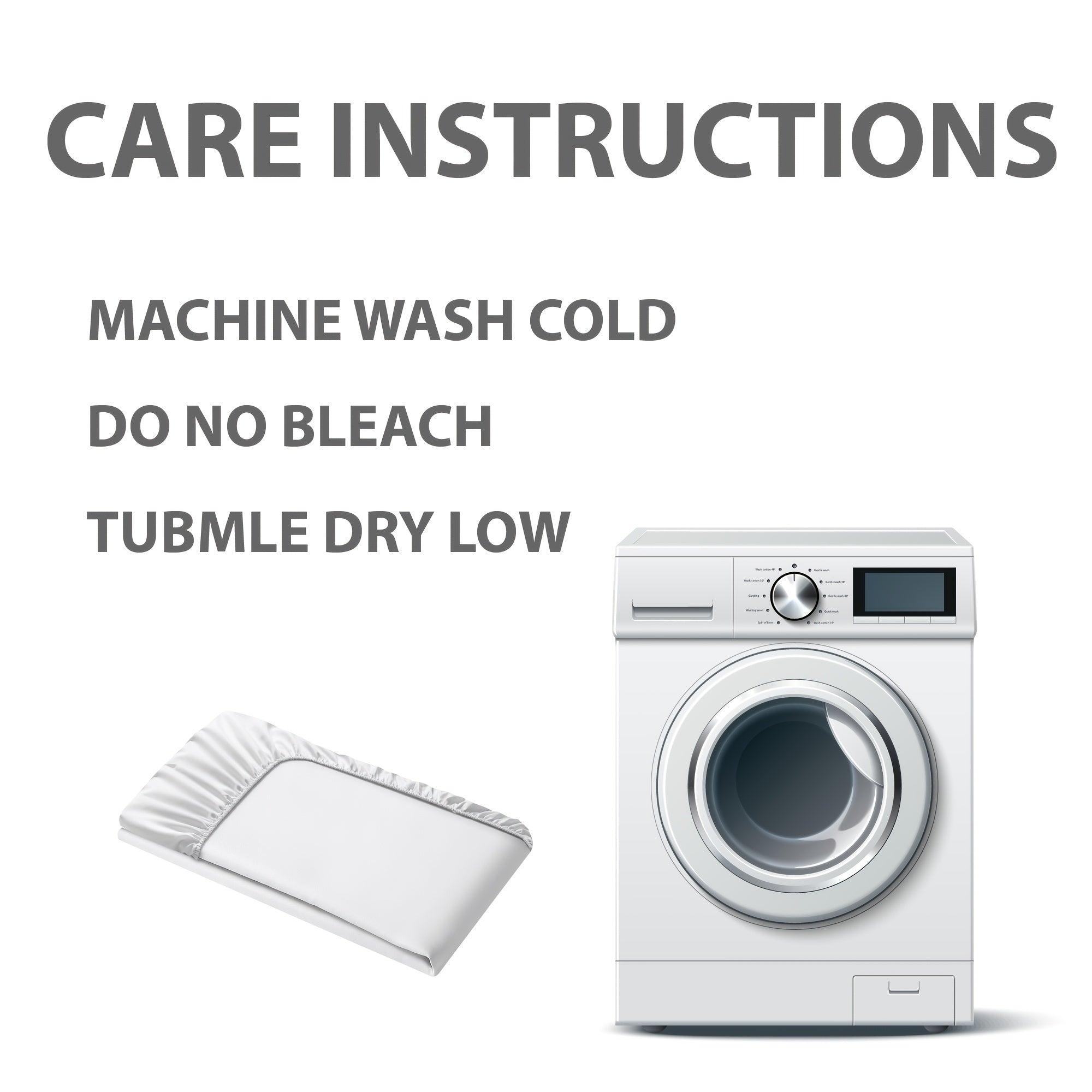 Single Fitted Sheet All-Season Microfiber Hypoallergenic Breathable Mattress Protector