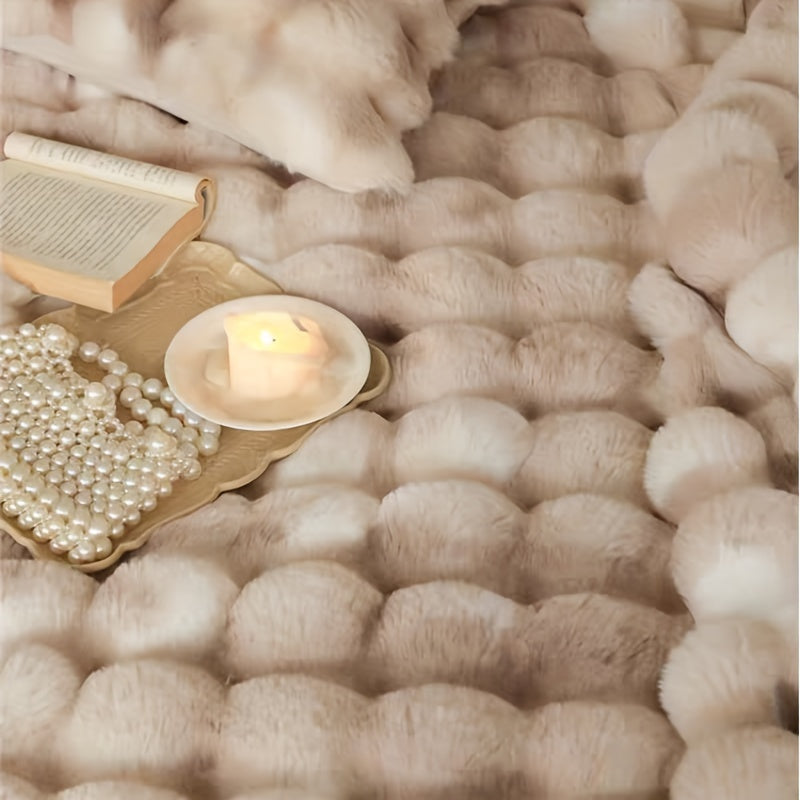 Plush Blanket Soft Cozy Travel Sofa Bed Home Decor Gift