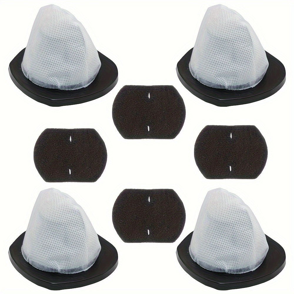 Turli modellarga mos keladigan 4-to'plam vakuum filtrlari va ko'pik filtrlari, almashtirish, mos keladi