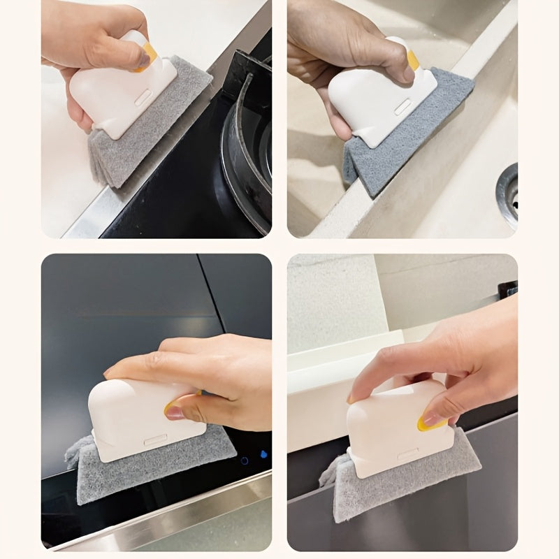 Представляем универсальную щетку для чистки пазов дверей и окон, которая предназначена для легкой очистки небольших зазоров и рам. Этот многофункциональный инструмент съемный для удобной стирки и замены, что делает его удобным в использовании. Идеально.