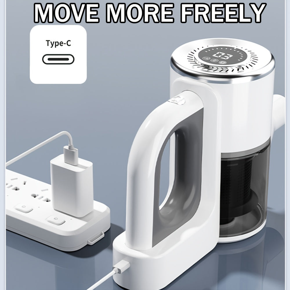 Uy ichida tozalash uchun ajraladigan uzun tutqichli simsiz qoʻl choʻntak tozalagichi