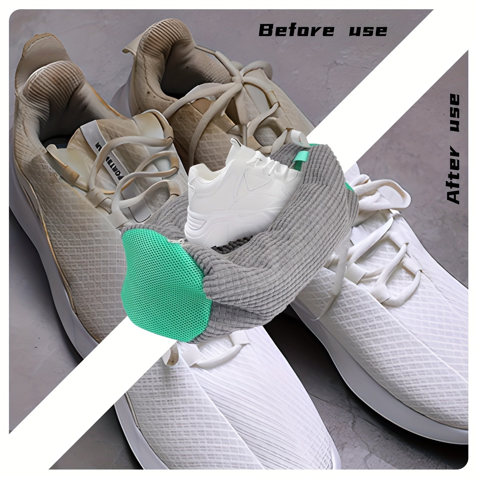 2-Piece Shoe Care Bags for Shoe Deformation Prevention and Cleaning at Home