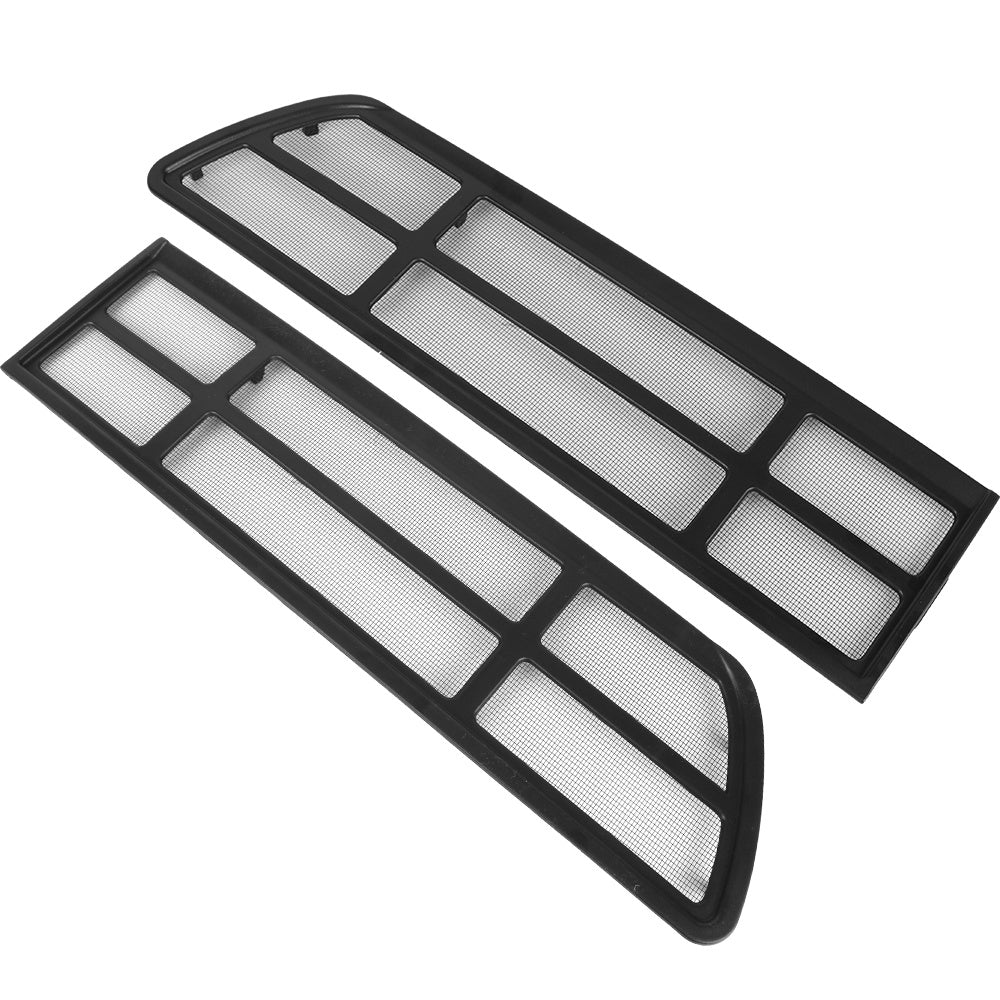 Car Model Y Air Intake Filter Cover ABS Mesh Black Easy Install