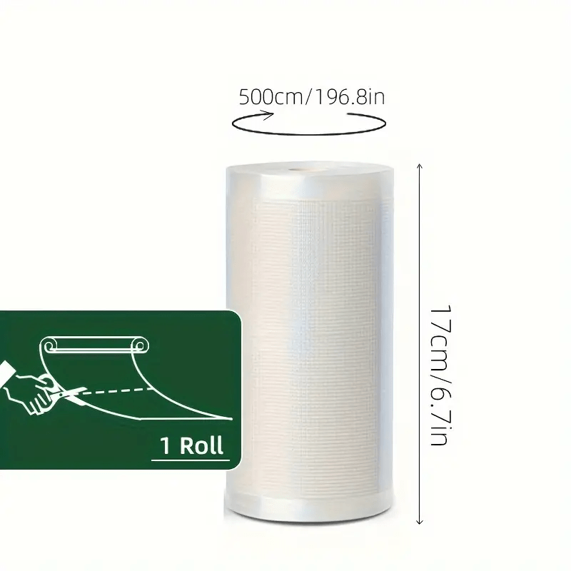 Vakuum yopishqoq sumkalar 1-rol PE+PA sous vide oziq-ovqat saqlash uchun