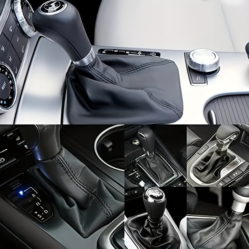 Universal faux charmli avtomobil shifteri uchun qopqoq, mexanik va avtomatik uzatmalar uchun