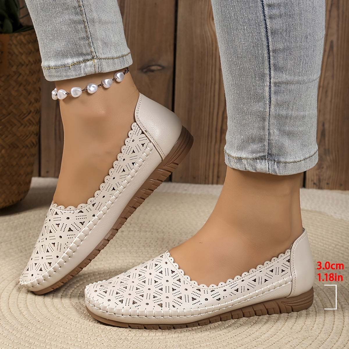 Women's Breathable Lightweight Loafer For All-Day Comfort