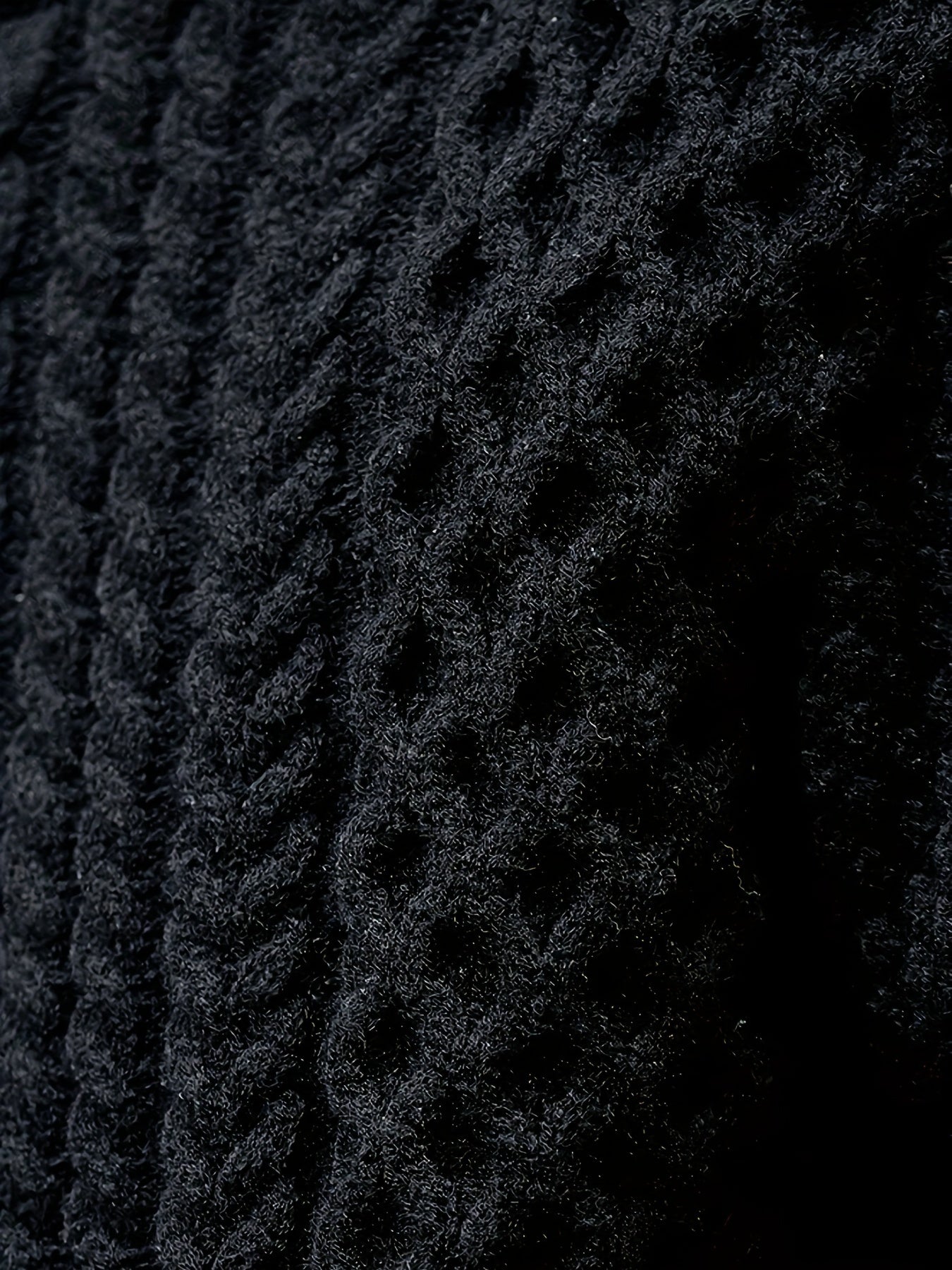 Men's Plus Size Cable Knit Sweater Fall Winter Crew Neck Acrylic Casual