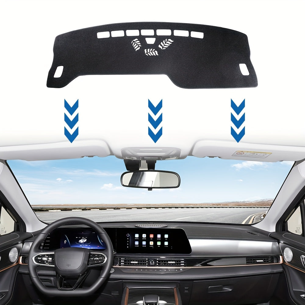 Car Dashboard Sun Shade Mat for Omoda 2022-2024 UV-Resistant Carpet Cover