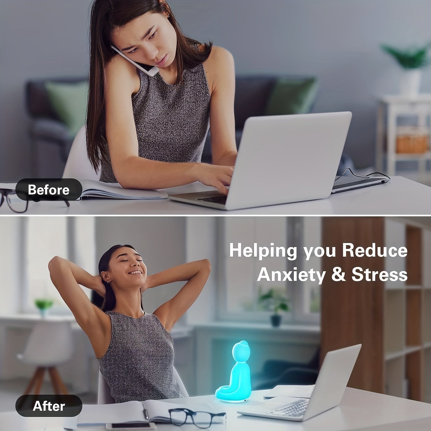 Meditation and Mindfulness Tool for Anxiety Relief Guided Breathing Exercise for Adults