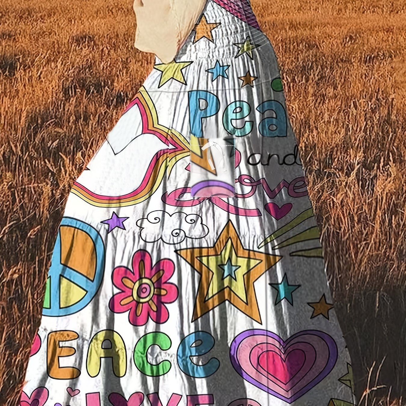 Женская цветочная юбка из полиэстера прямого кроя с сборчатой талией и карманами