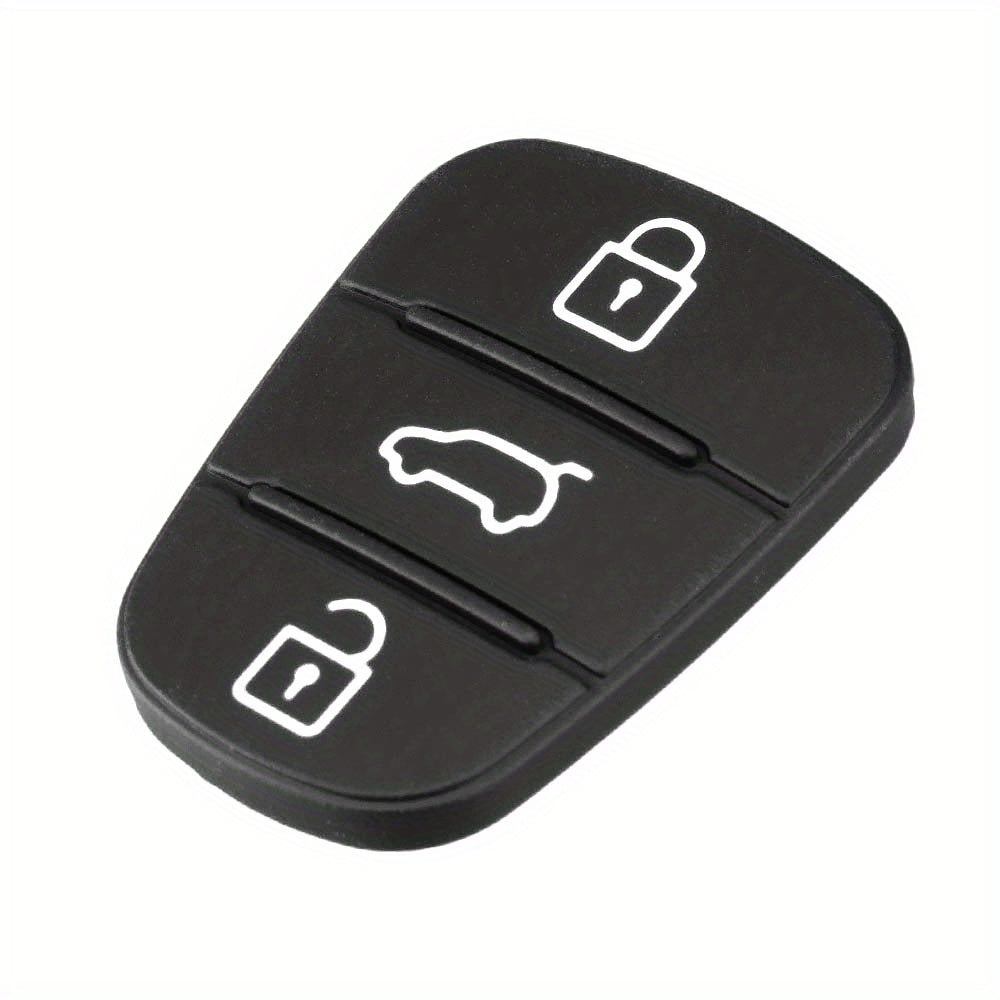 2pcs Silicone Rubber Key Shell Cover for Car Remote Fob with 2/3 Buttons
