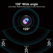 HD WiFi Security Camera with Motion Detection Wide-Angle 1080p Remote Control