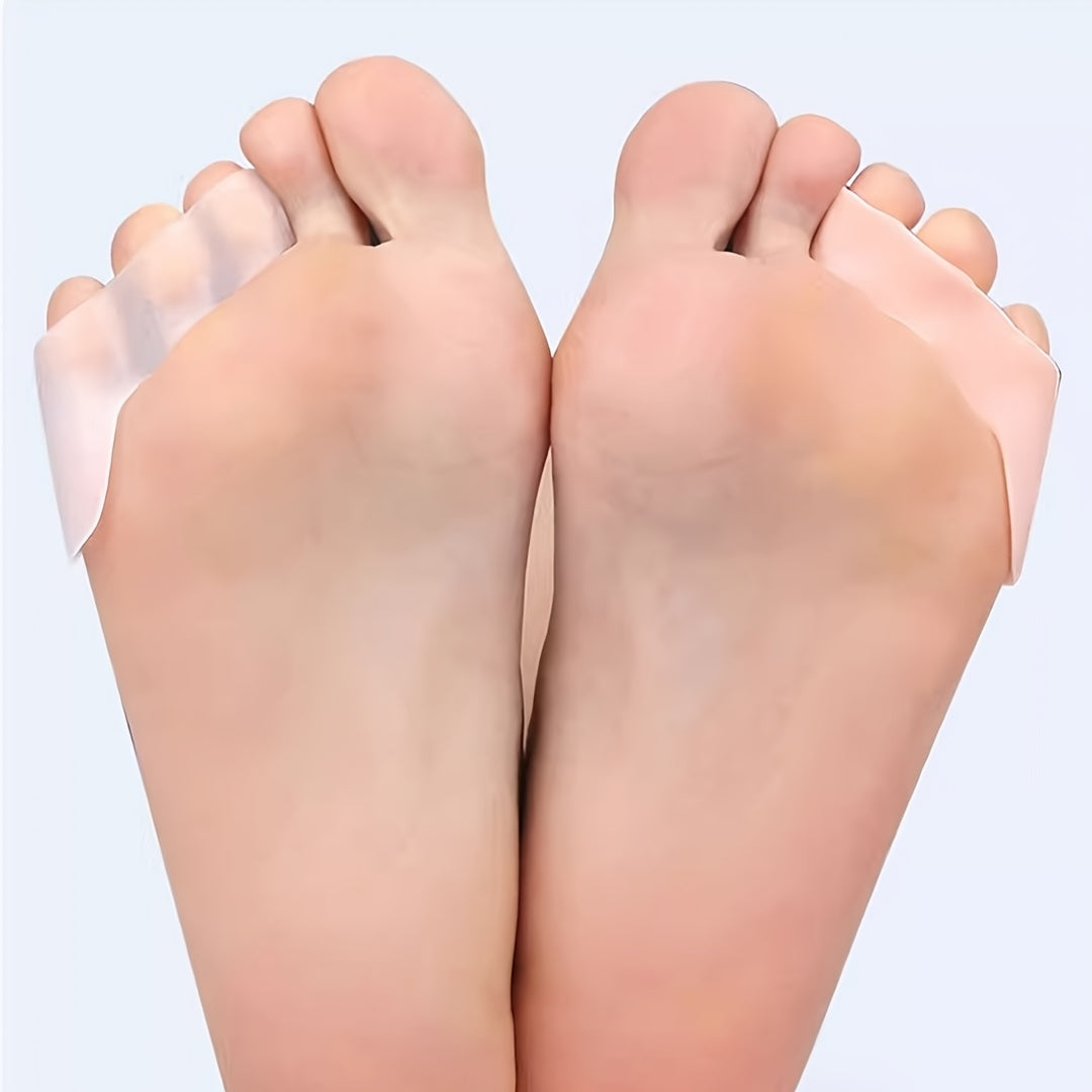 Unisex Silicone Toe Caps 2 Pairs Waterproof Soft Gel Cushions for Pressure Relief