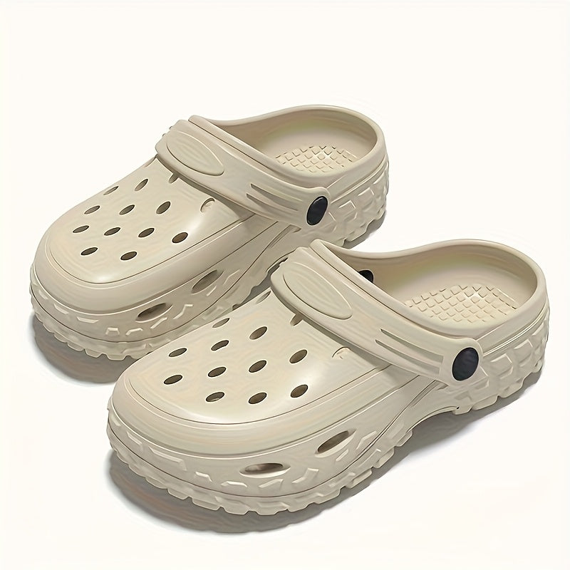 Women's Lightweight EVA Clogs Breathable Open-Toe Non-Slip Rubber Shoes