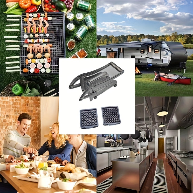 Stainless Steel French Fry Cutter Commercial Potato Slicer with Suction Feet