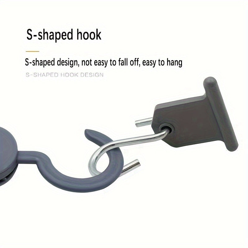 6 dona RV avtomobil quyosh nurlari uchun kiyimlar uchun tutqichlar, ajraladigan tashqi yuk mashinasi aksessuarlari