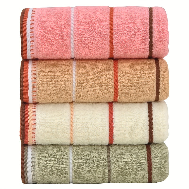 4 ta yumshoq tez quriydigan qo'l sochiqlari, yumshoq va rangsizlanishga qarshi - uy va mehmonxona uchun ideal. Rojdestvo va Sevishganlar kuni uchun ajoyib sovg'alar. 32.77 sm x 72.9 sm. Uy hammomiga zarur narsalar. To'qilgan polyester sochiqlar.