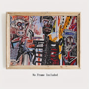 Decoración de arte mural en lienzo de graffiti callejero para sala de estar y dormitorio 30x40 cm Marco no incluido