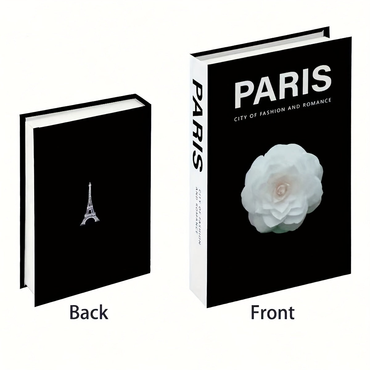 Set of 3 Faux Books for Home Decor, Stylish Bookshelves and Coffee Tables