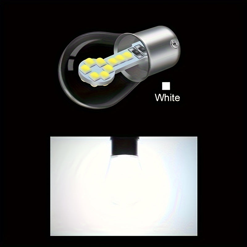 Luces de señal de giro y freno LED de vidrio resistente a altas temperaturas para coches 12V