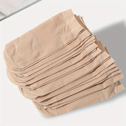 10 Pairs of Durable Short Work Socks Polyester Spandex Knit Fabric