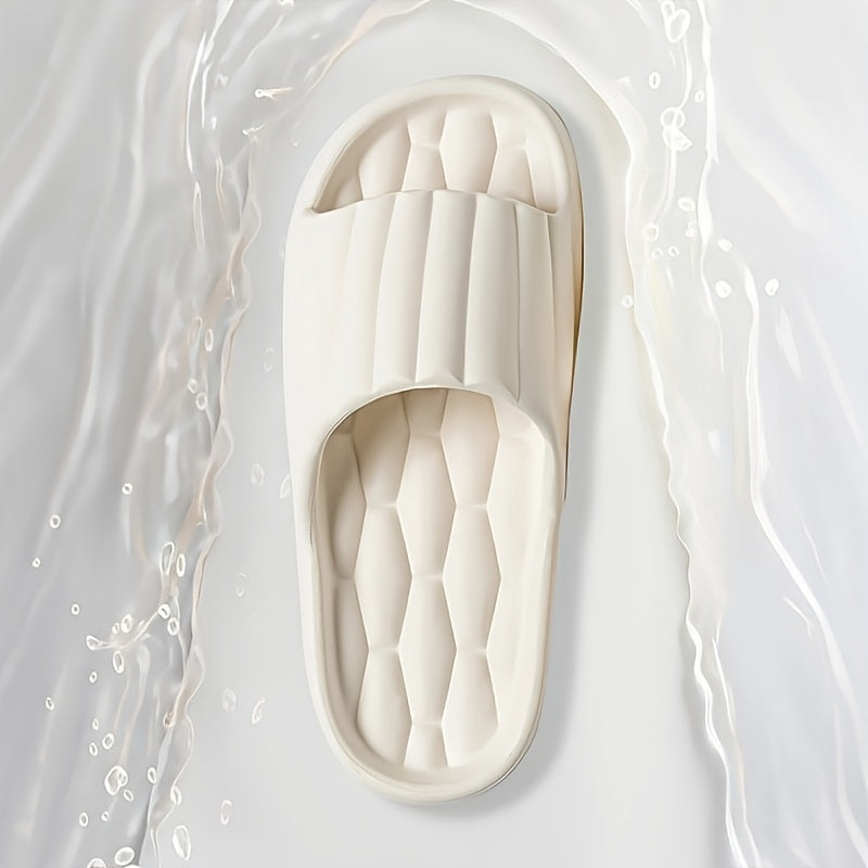 Uniseks EVA yumshoq taglikli shlyapa, sirpanmaydigan dush, plyaj va yengil sayohat uchun botinkalar