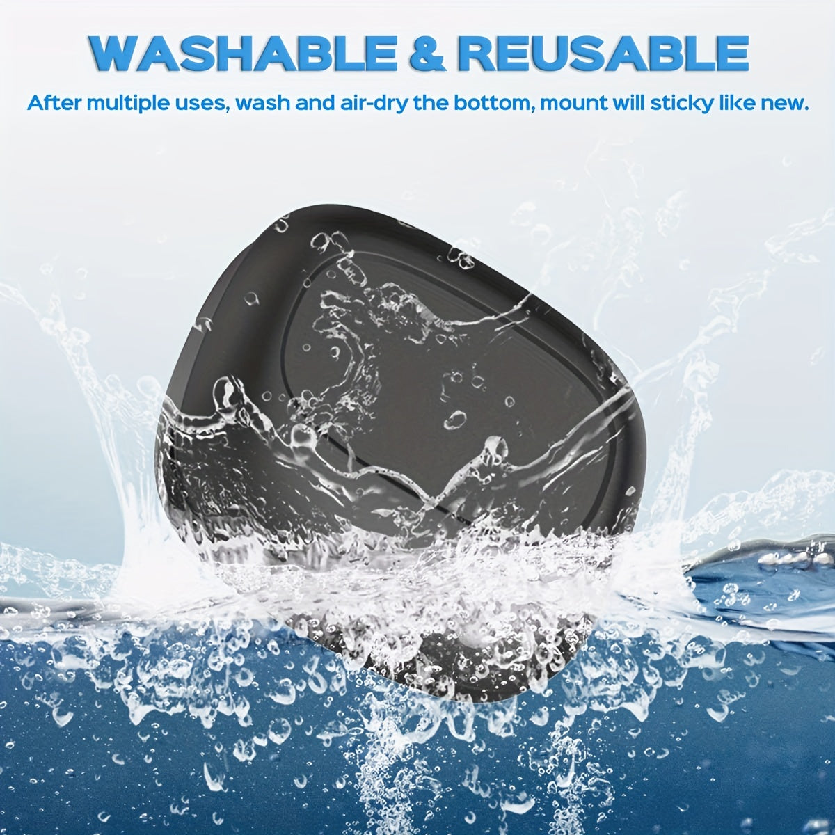 Universal Car Phone Mount Rotating 360°, Adjustable Holder for iPhone and Android