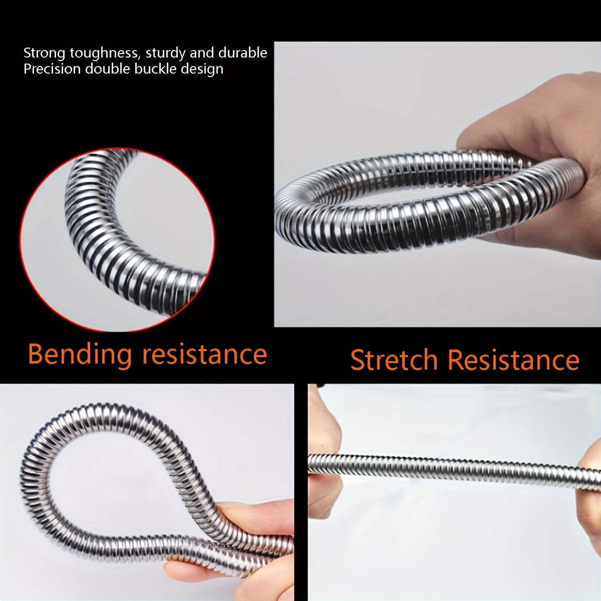 Bathroom Accessory Set with Handheld Shower Head Bidet Sprayer and Toilet Booster Nozzle Wall-Mounted Multi-Functional