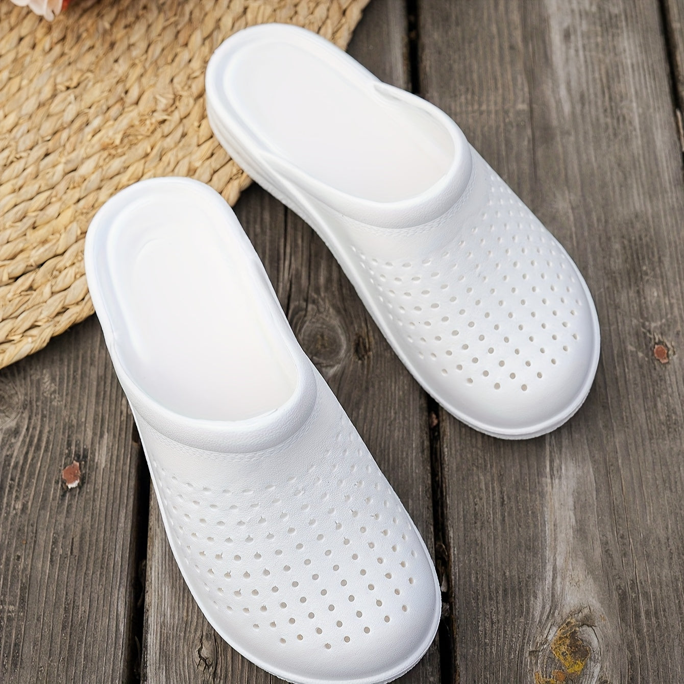 Uniseks EVA yopishmaydigan shaxsiy uy va plyaj poyabzallari minimalistik chiziqli