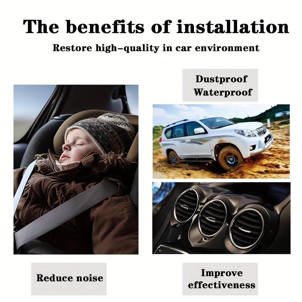 Universal Car Sealing Strip Double-Layer Waterproof Noise Reduction Door Edge Guard