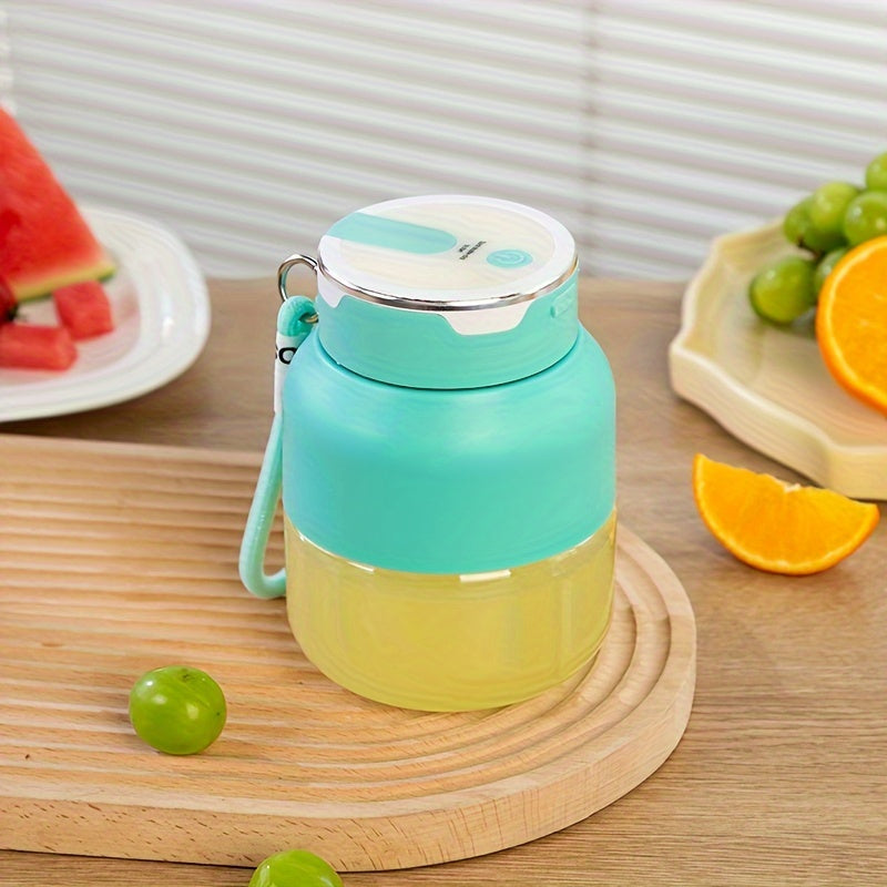 Rechargeable Compact Juicer Cup with USB Charging and 1300mAh Battery for Home and On-the-Go