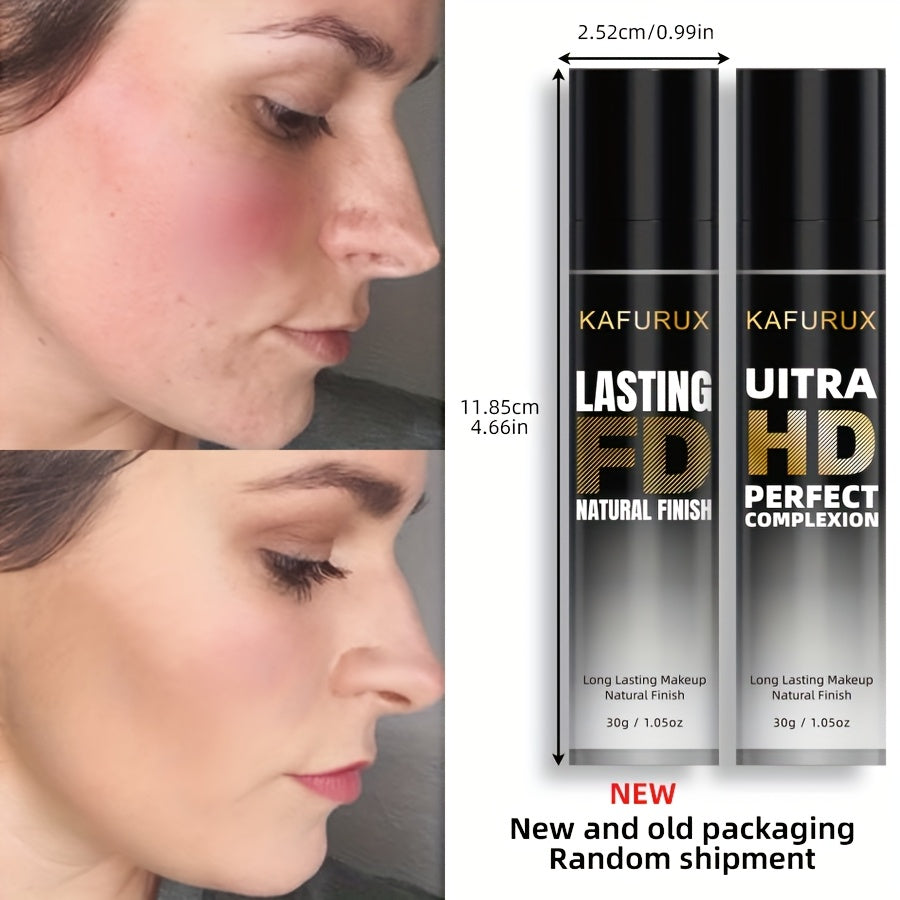 Base de maquillaje líquida de cobertura total para mujer, acabado mate natural, resistente al agua, 30g