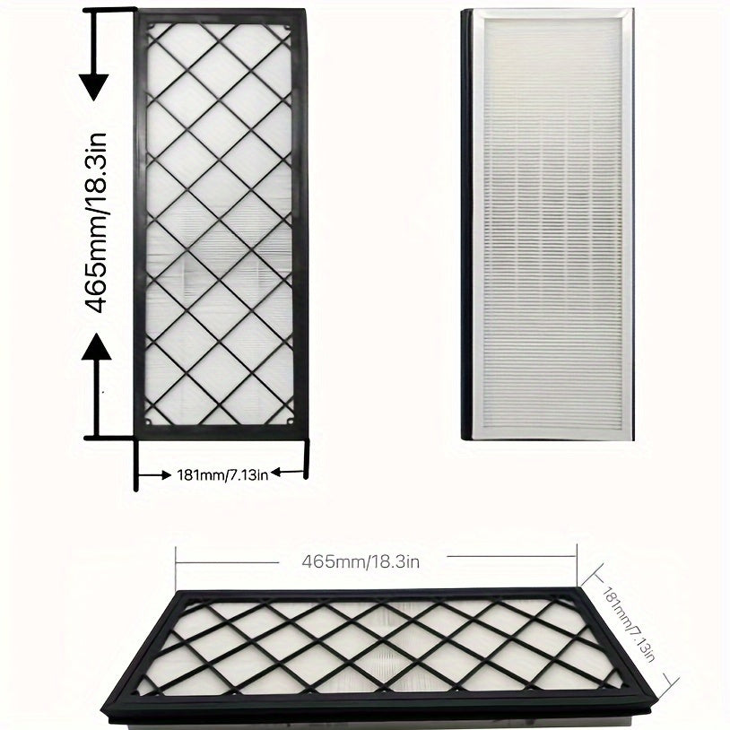 External HEPA Air Conditioning Filter for Model Y with Activated Charcoal