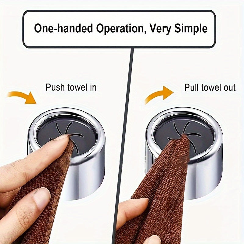 Самоклеящийся держатель для кухонных полотенец для ванной, кухни и дома. Сверление не требуется!