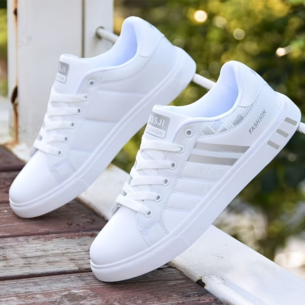 Men's Skateboard Shoes Casual Street Style Non-Slip Sole Mid Top Sneakers