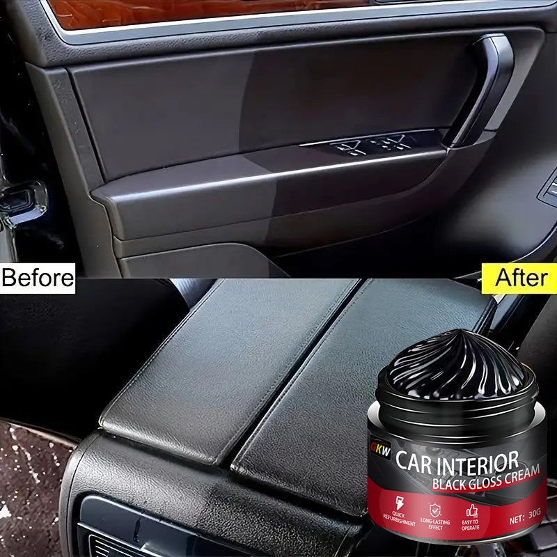 Автомобильный интерьер, приборная панель, воск, ABS-пластик, покрытие, глянцевая отделка, ремонт, восстановление