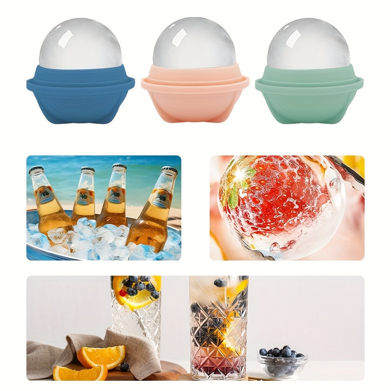 Большая силиконовая форма для льда в виде шара с воронкой для виски и коктейлей