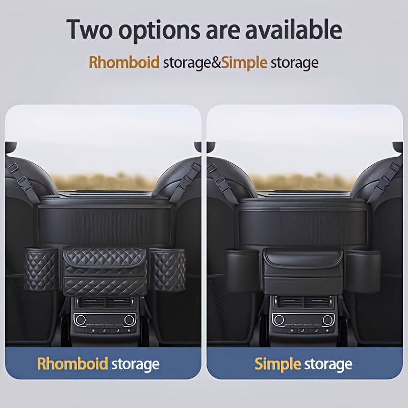 Car Interior Accessories Multi-Functional Car Seat Storage Bag Organizer