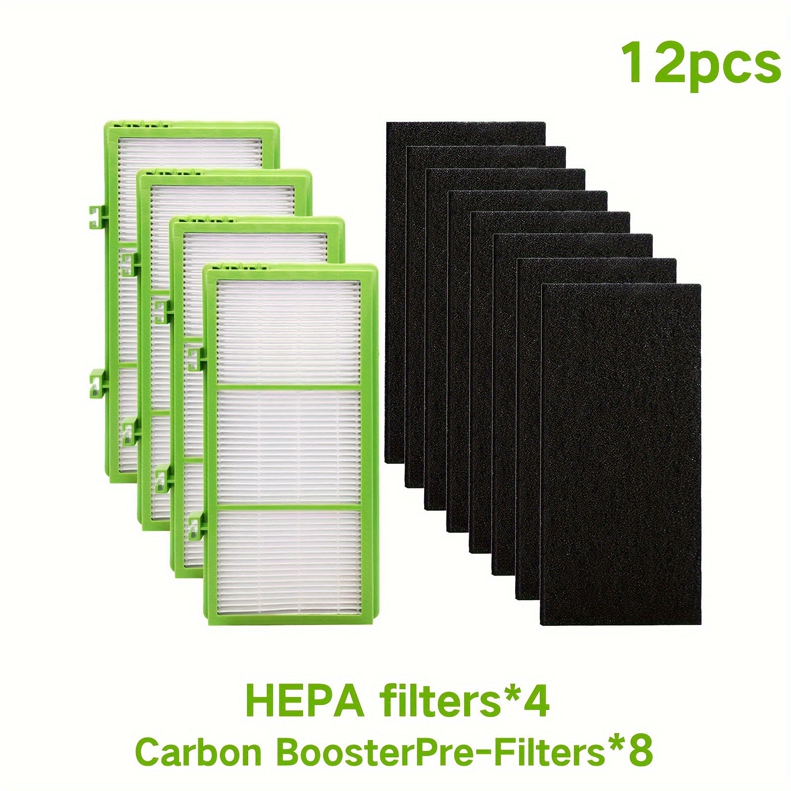 Фильтры для очистителей воздуха, упаковка 6/12 шт., для удаления аллергенов, совместимы с серией HEPA