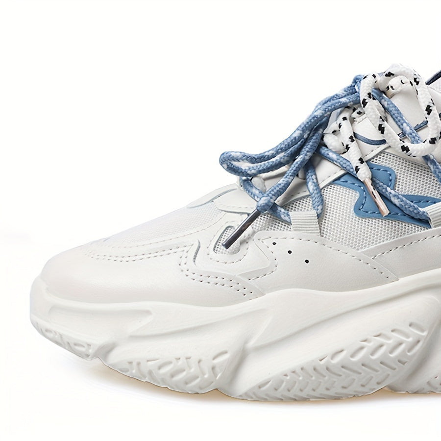 Men's Low Top Mesh Sneakers for Walking Running Shock Absorbing Breathable Casual