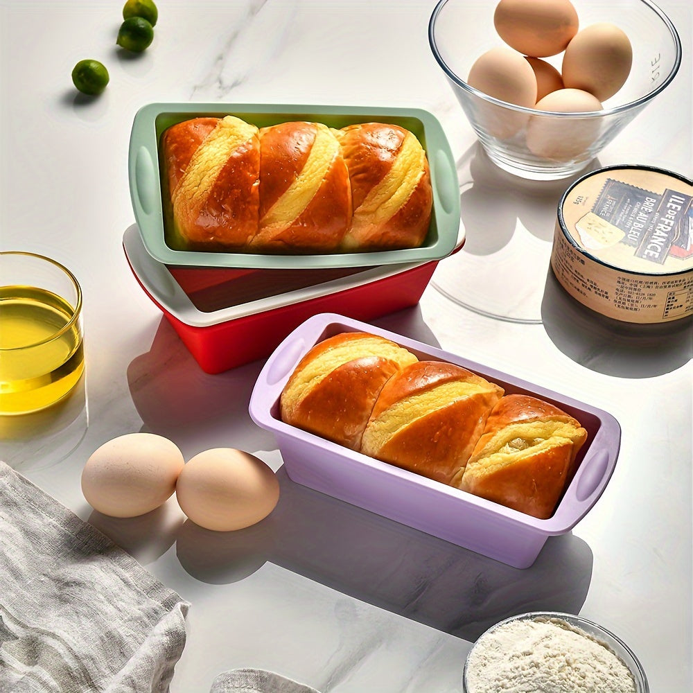 Silicone Loaf Pan Non-Stick Bakeware for Bread and Toast 19.56cm x 9.4cm