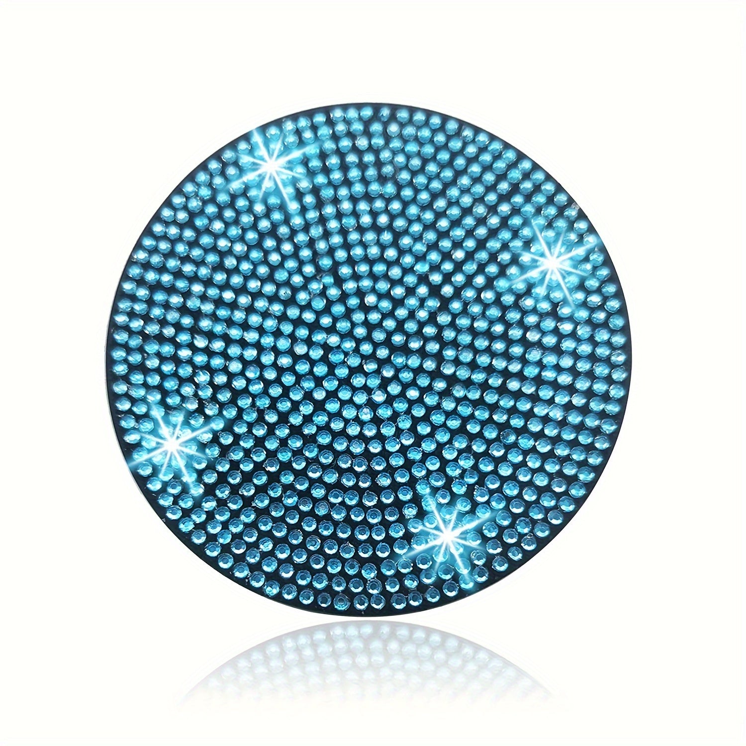 Universal Car Cup Holder Coaster Bling Rhinestone Shockproof Durable