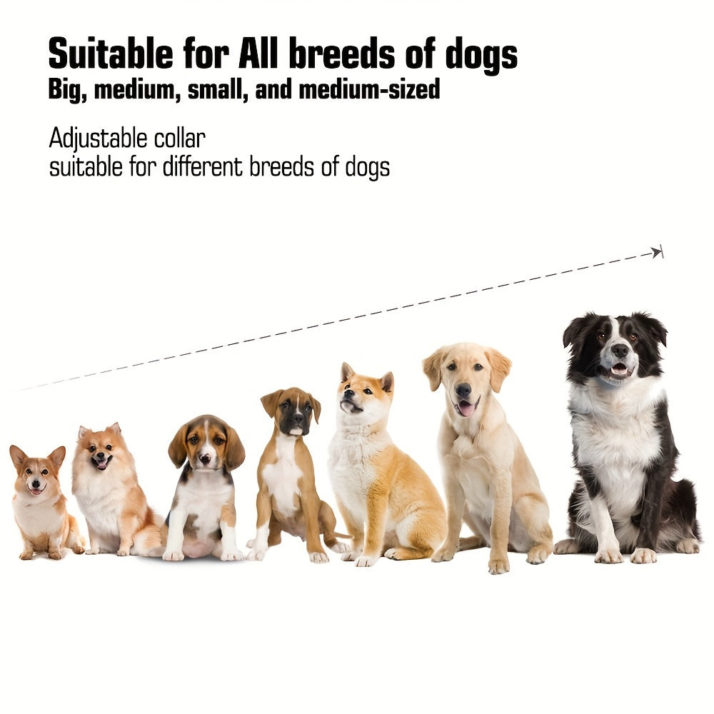 European Dog Training Collar with Dual Vibration and Anti-Bark Function